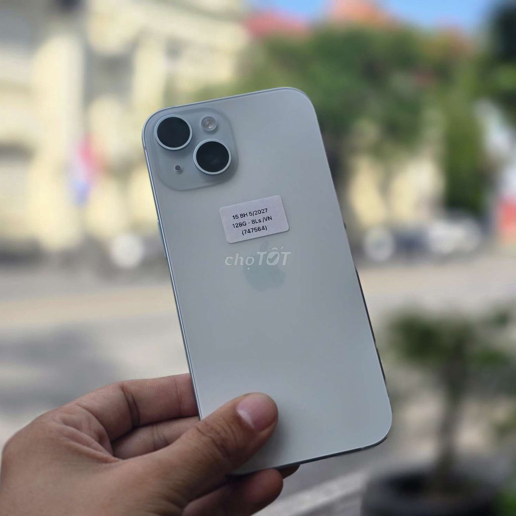💠iPhone 15 128GB Xanh Blue VN/A BH 5/2027 Sạc 8L. Mua bán Điện thoại tại Quận Ngô Quyền Hải Phòng được đăng bởi TRAN SONG HA hình 1