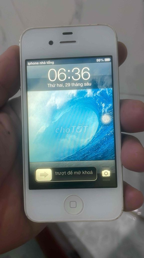 Apple iPhone 4 Trắng. Mua bán Điện thoại tại Thành phố Phan Thiết Bình Thuận được đăng bởi Dương minh ken hình 1