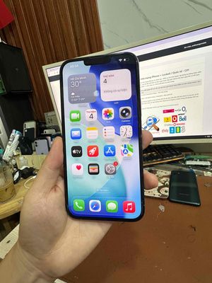 iPhone 13 Pro Max 128GB lock zin áp xanh 98%