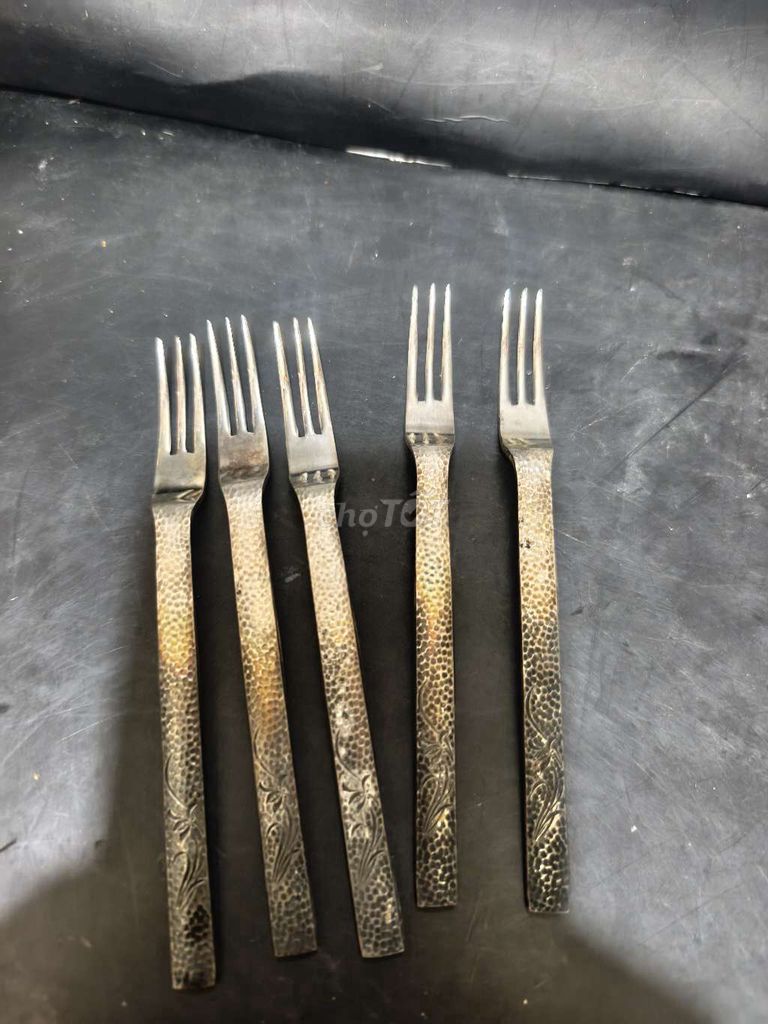 5 Nĩa Lacke Bạc 13cm . Mua bán Đồ sưu tầm, đồ cổ tại Quận 11 Tp Hồ Chí Minh được đăng bởi Hồng  hình 1