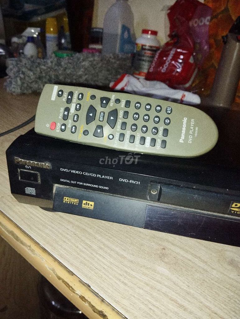 Đầu DVD Panasonic DVD-RV31 Đen. Mua bán Tivi, Âm thanh tại Quận Long Biên Hà Nội được đăng bởi Ngọc Hưng Phạm hình 1