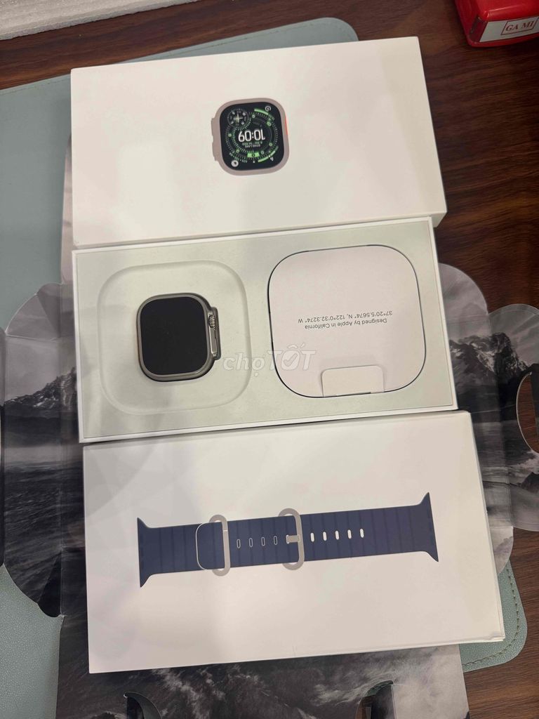 Apple Watch Ultra 3 Titan Unisex. Mua bán Thiết bị đeo thông minh tại Quận Hoàng Mai Hà Nội được đăng bởi chu  hình 1