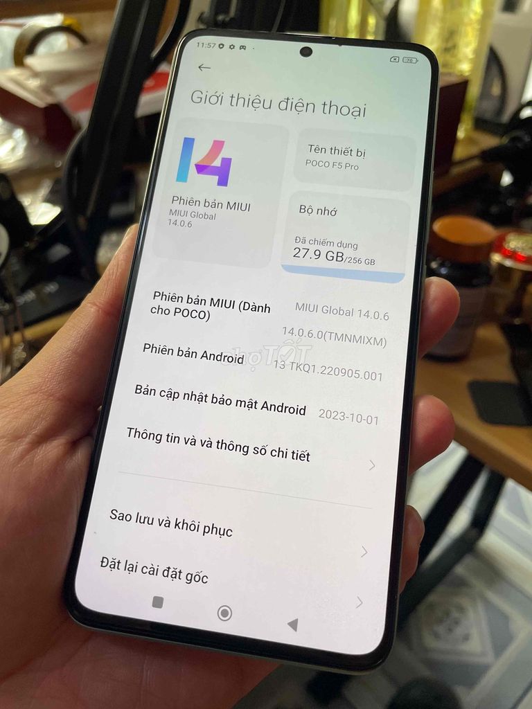 Xiaomi K60 256GB Có giao lưu. Mua bán Điện thoại tại Huyện Nhơn Trạch Đồng Nai được đăng bởi HD SHOP NHƠN TRẠCH  hình 1