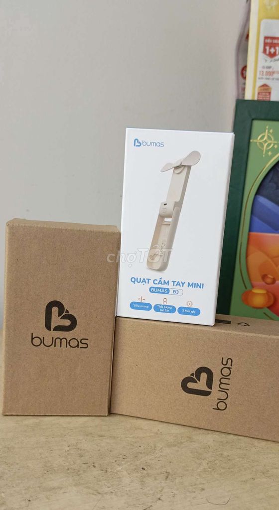 Quạt cầm tay BUMAS B3. Mua bán Quạt tại Thành phố Thủ Đức Tp Hồ Chí Minh được đăng bởi Ni Nguyen hình 1