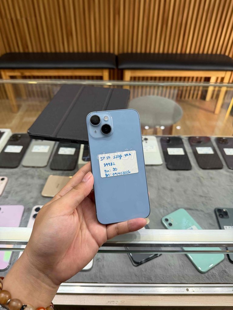 Apple iPhone 14 128GB Xanh Đã sử dụng. Mua bán Điện thoại tại Quận Gò Vấp Tp Hồ Chí Minh được đăng bởi Võ Chí Bảo hình 1