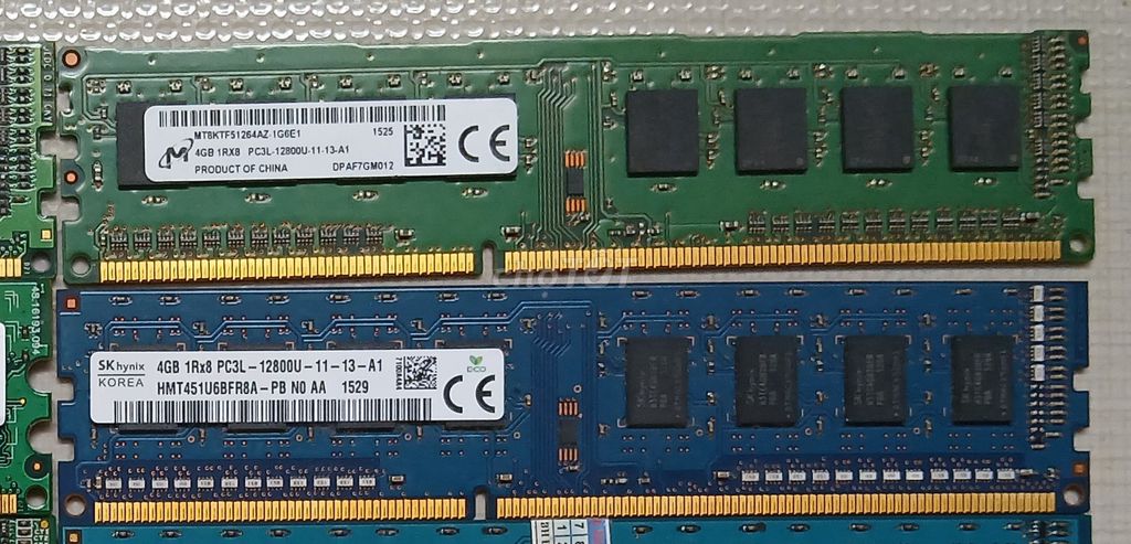3 thanh RAM Desktop DDR3L 4GB 1600MHz. Mua bán Linh kiện (RAM, Card...) tại Huyện Tân Biên Tây Ninh được đăng bởi Hải Nam Nguyễn Trần hình 1