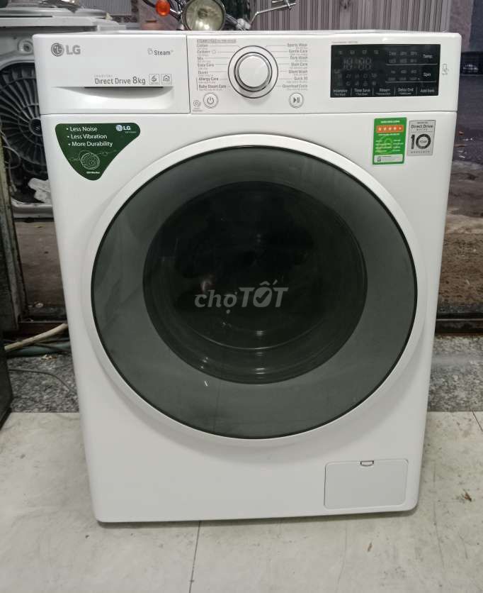 8 ký máy giặt Hiệu LG inverter tiết kiệm điện nước. Mua bán Máy giặt tại Quận 5 Tp Hồ Chí Minh được đăng bởi Shop tủ lạnh máy giặt hình 1