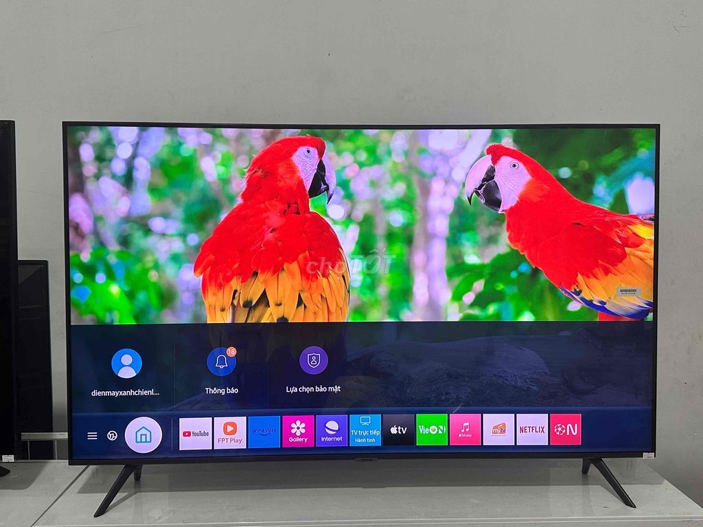 smart tivi QLED 50in Samsung 4k giọng nói.