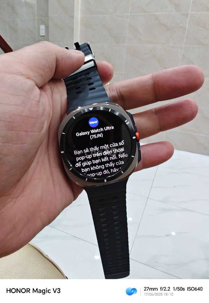 Samsung Watch Ultra bản Mỹ new cần pass