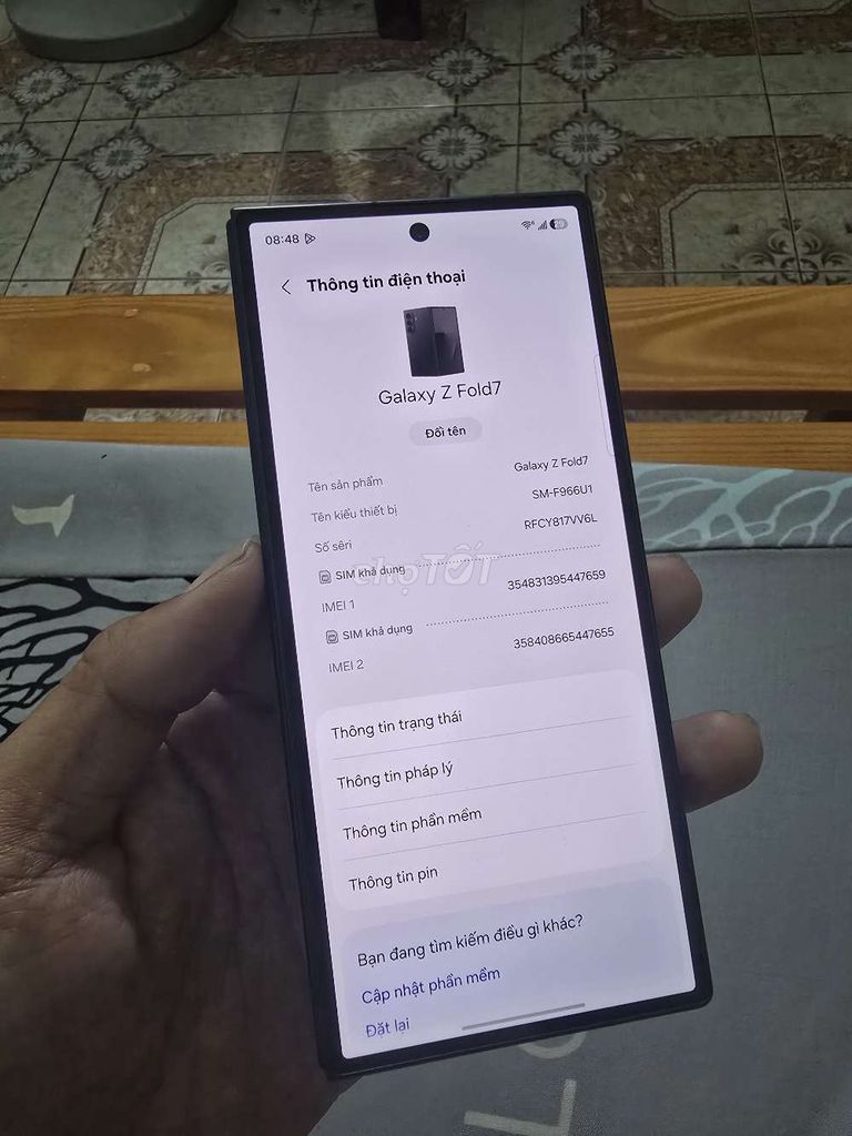 Samsung Galaxy Z Fold 7 5G Mỹ giao lưu. Mua bán Điện thoại tại Thành phố Biên Hòa Đồng Nai được đăng bởi Long Huynh hình 1