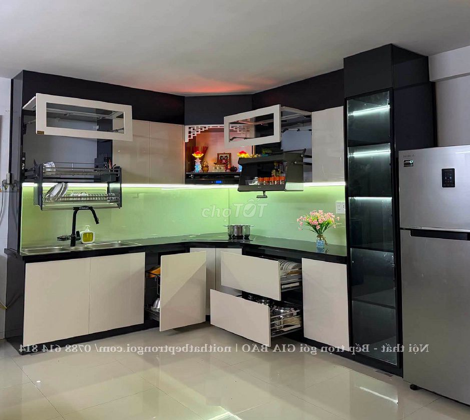 Nhà Bếp Xịn Là Phải Có Em Này! 😍. Mua bán Tủ, kệ gia đình tại Quận Thanh Khê Đà Nẵng được đăng bởi Nội Thất Gia Bảo ĐBP hình 1