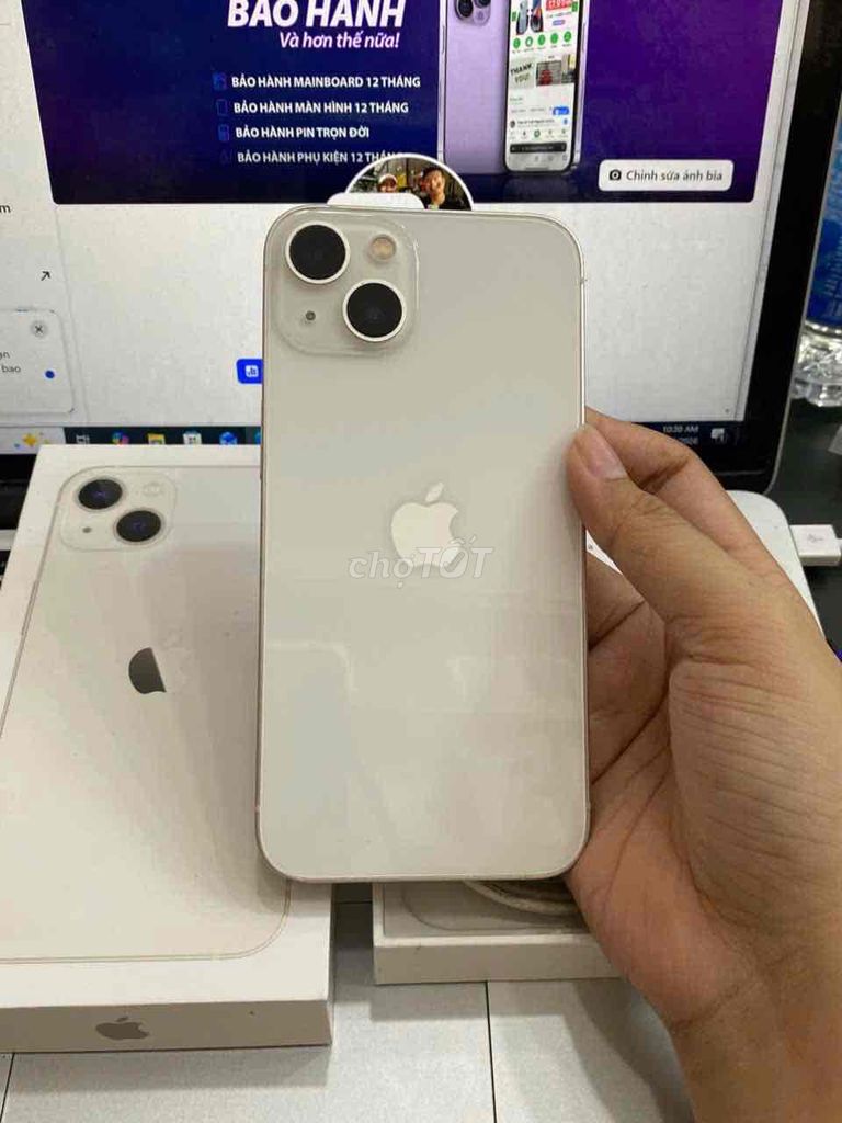 Iphone 13 256GB Starlight VN/A  Pin 100%. Mua bán Điện thoại tại Quận 3 Tp Hồ Chí Minh được đăng bởi Tuấn Nguyễn hình 1