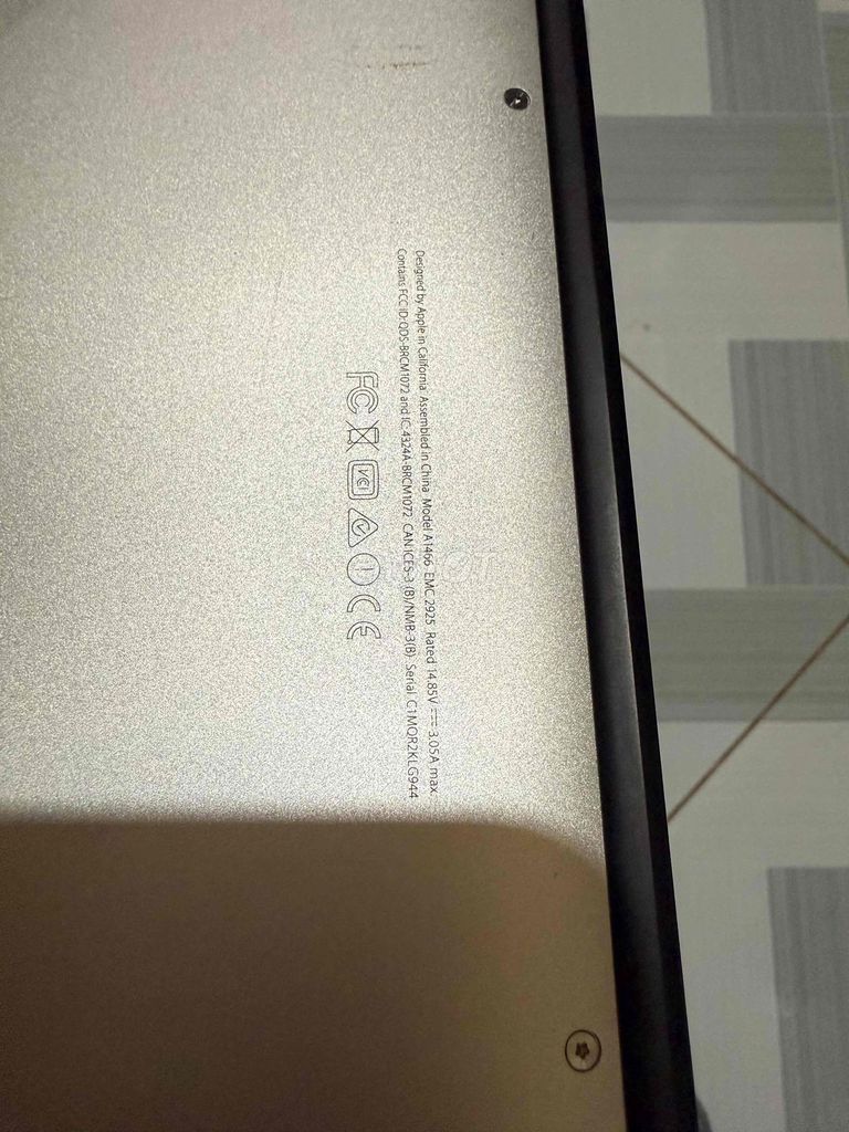 Apple MacBook Air A1466 Bạc Đã sử dụng. Mua bán Laptop tại Quận 8 Tp Hồ Chí Minh được đăng bởi đồ cũ giá rẻ hình 1
