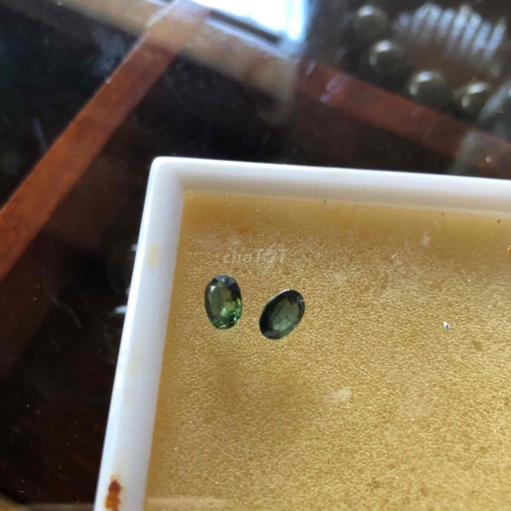 Đá Sapphire Xanh lá Oval. Mua bán Đồ sưu tầm, đồ cổ tại Thành phố Gia Nghĩa Đắk Nông được đăng bởi Tây Nguyên Đá hình 1