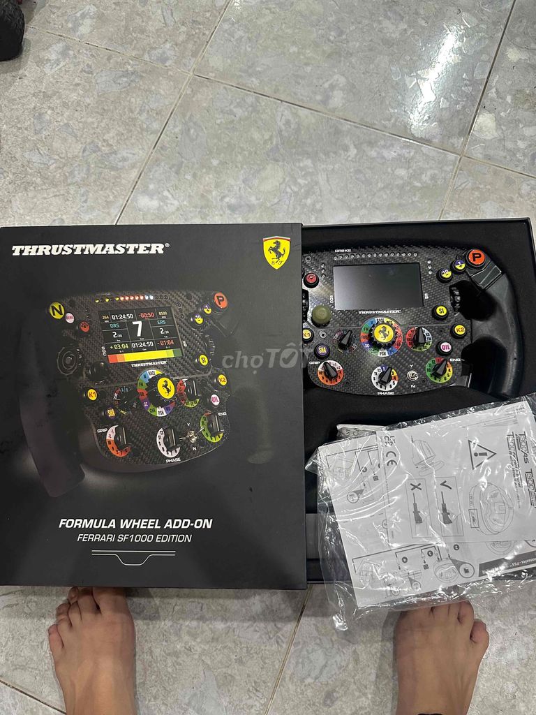Vô lăng Thrustmaster Ferrari SF1000. Mua bán Thiết bị chơi game tại Huyện Bình Chánh Tp Hồ Chí Minh được đăng bởi Nguyen dai dukng hình 1