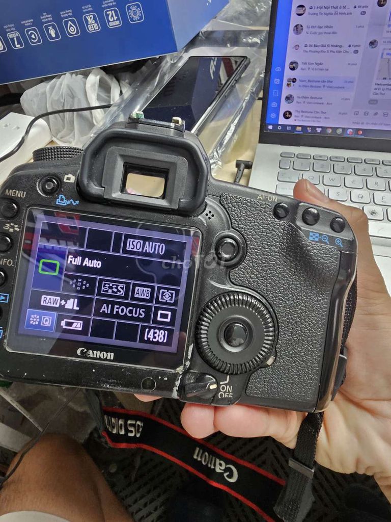 Máy ảnh Canon 5D Mark II DSLR 50mm f/1.8. Mua bán Máy ảnh, Máy quay tại Quận Cái Răng Cần Thơ được đăng bởi Samsung mobile hình 1