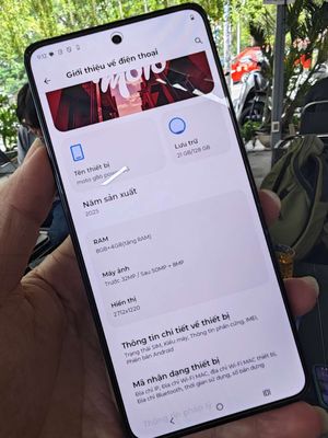 Motorola g86 power 5G 128GB Xám 99% mới