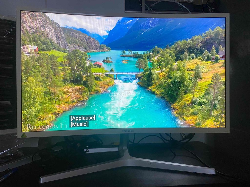 Màn hình Samsung LC27F397F 27" cong 1m1. Mua bán Phụ kiện (Màn hình, Chuột...) tại Thành phố Biên Hòa Đồng Nai được đăng bởi Huy PC hình 1