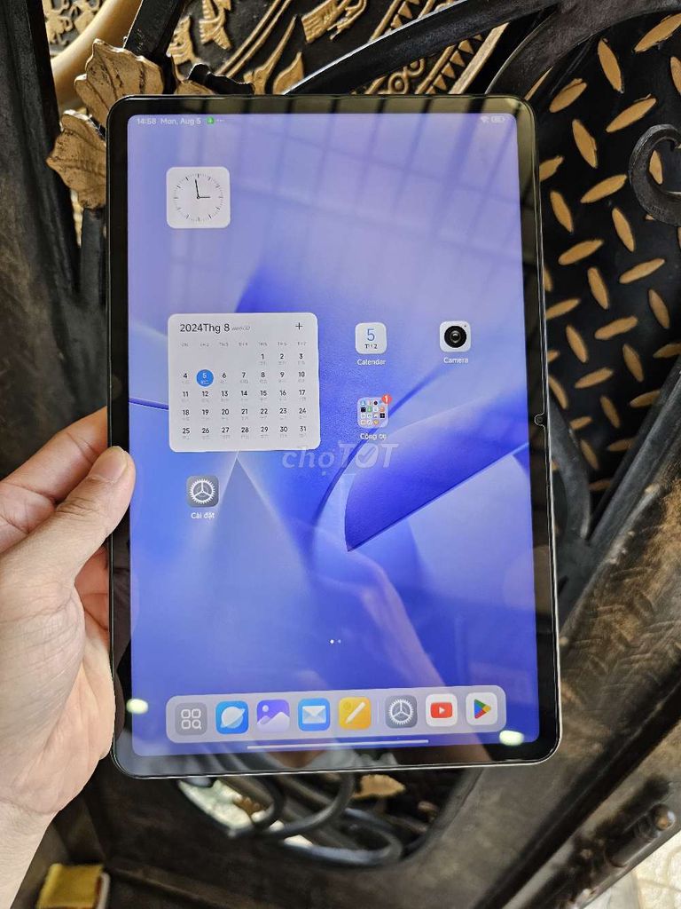 XIAOMI MI PAD 6 BẠC 8G/128 FULLBOX BH 20/6/25 99%