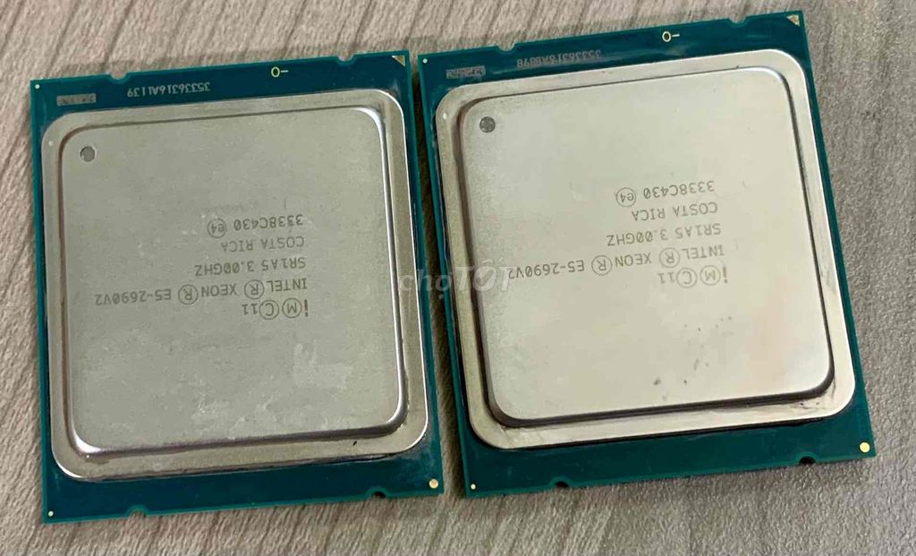 CẶP CPU XEON E5 2690-V2 SOCKET 2011