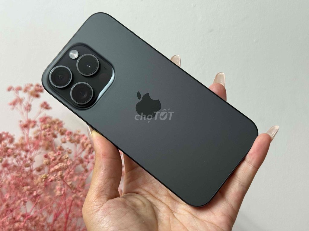 iPhone 15Pro Black 128Gb QT Sim V.Lý Pin 95% iOS18. Mua bán Điện thoại tại Quận 5 Tp Hồ Chí Minh được đăng bởi Ánh Nguyệt hình 1