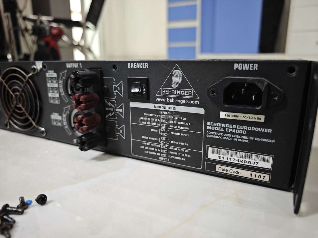 Cần bán đẩy behringer ep4000. Mua bán Tivi, Âm thanh tại Thành phố Biên Hòa Đồng Nai được đăng bởi hoang vu hình 5