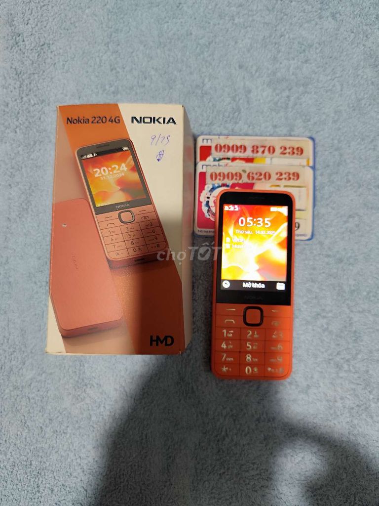 NOKIA 220 4G FULL HỘP mới 99%