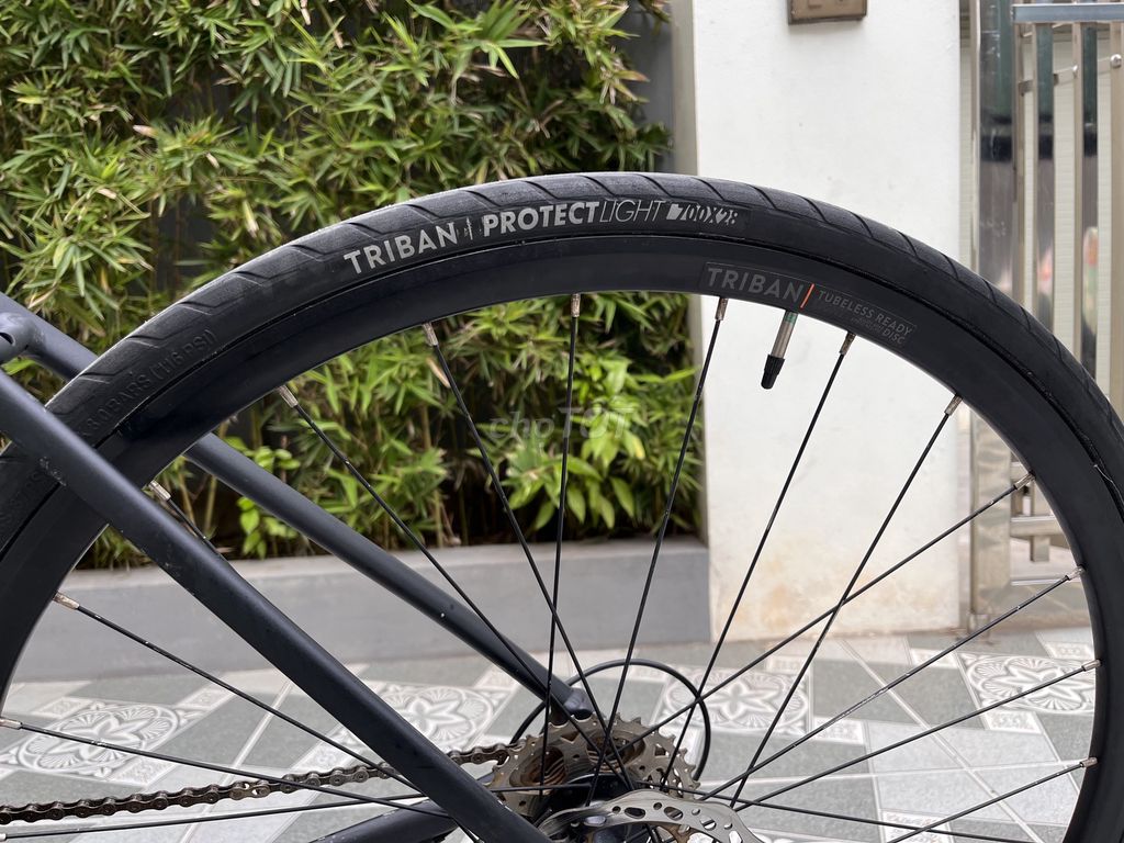 Xe đạp đua Triban RC500 Đen. Mua bán Xe đạp tại Huyện Hoài Đức Hà Nội được đăng bởi hoaiduc hình 5