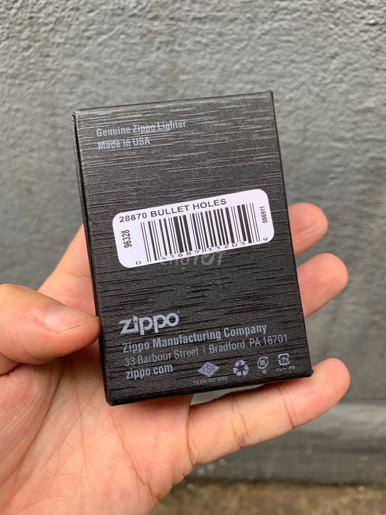 0905851850 - Zippo chính hãng USA(bạc 555)la mã XVI 2000