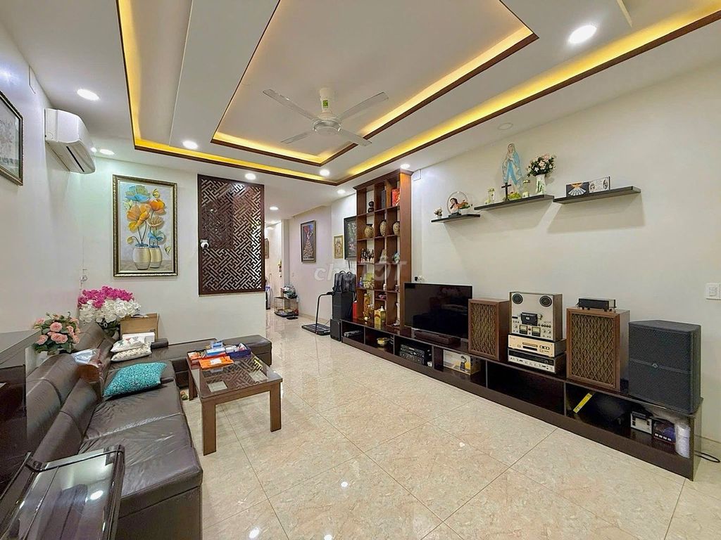 Nhà 4 tầng + thang máy mặt tiền KDC Phú Lợi, P.7, Q.8, 5x20m², hơn 9 t - ảnh 3