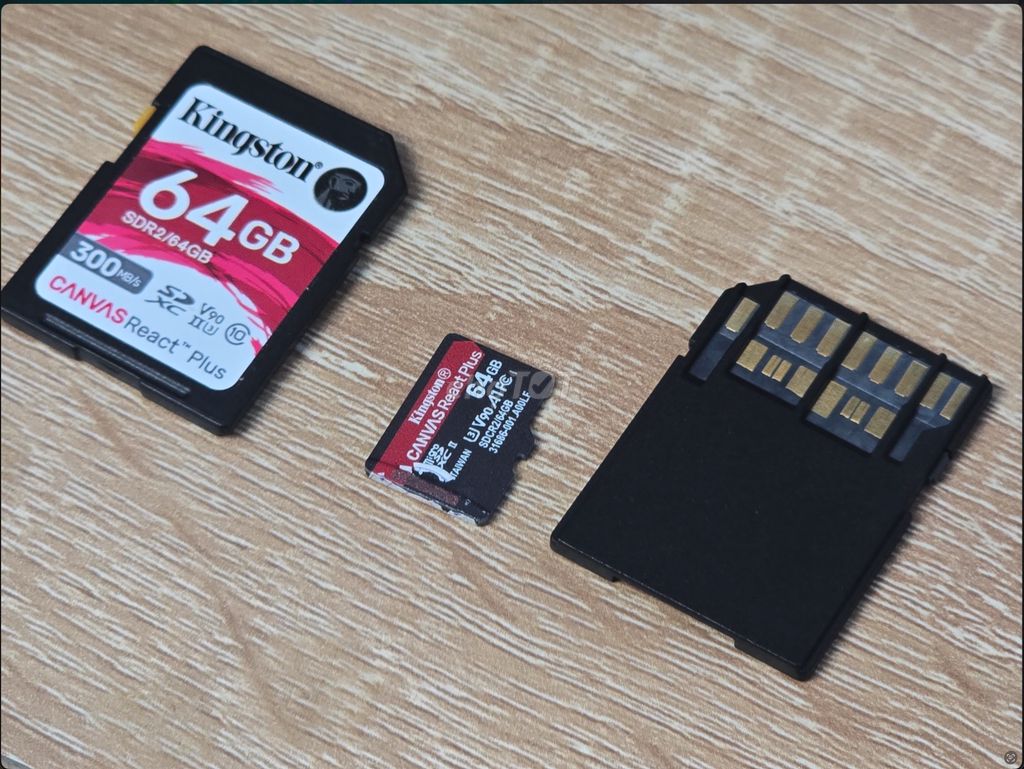 THẺ NHỚ KINGSTON SD 64GB PLUS 300MB/s Micro SD. Mua bán Phụ kiện (Màn hình, Chuột...) tại Quận 7 Tp Hồ Chí Minh được đăng bởi Quang Dung RC hình 1