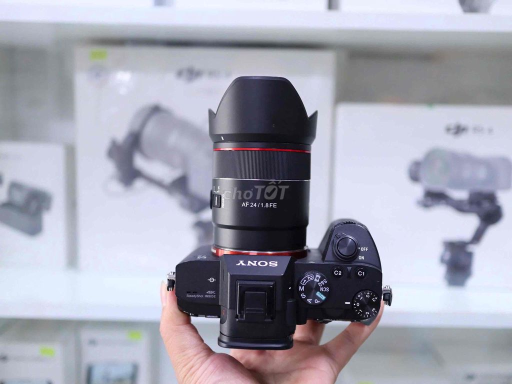 Bán Sony A7mark III + Samyang FE 24f1.8 Máy ,lens. Mua bán Máy ảnh, Máy quay tại Thành phố Thủ Dầu Một Bình Dương được đăng bởi Chinh Lee hình 1