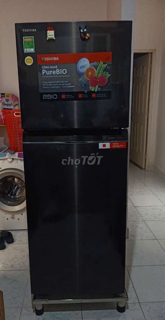 Thanh lý tủ lạnh Toshiba 312L RT416WE bảo hành 22t