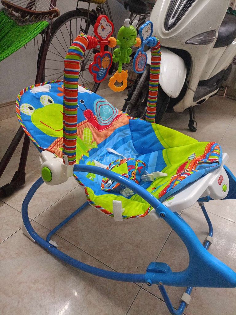 Nôi em bé Fiibaby Infant-to-toddler Rocker Đa sắc. Mua bán Mẹ và bé tại Quận Tân Phú Tp Hồ Chí Minh được đăng bởi anh hình 1