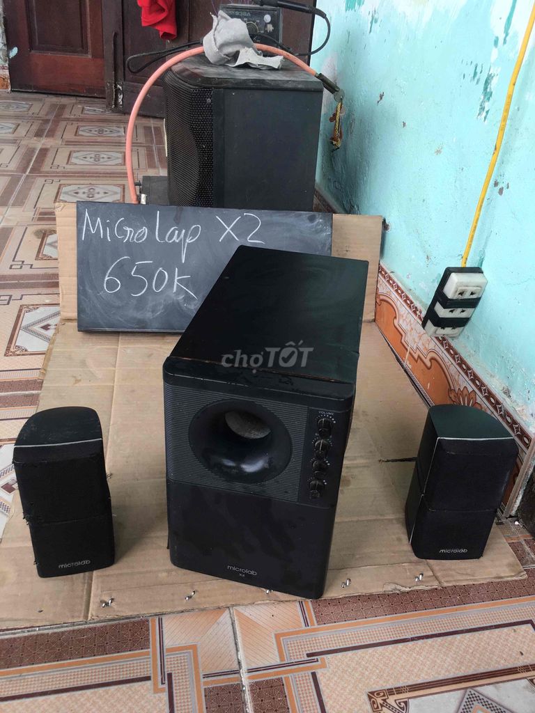 Loa Microlab X2 Đen. Mua bán Tivi, Âm thanh tại Thị xã Duy Tiên Hà Nam được đăng bởi hinh dieu linh hình 1