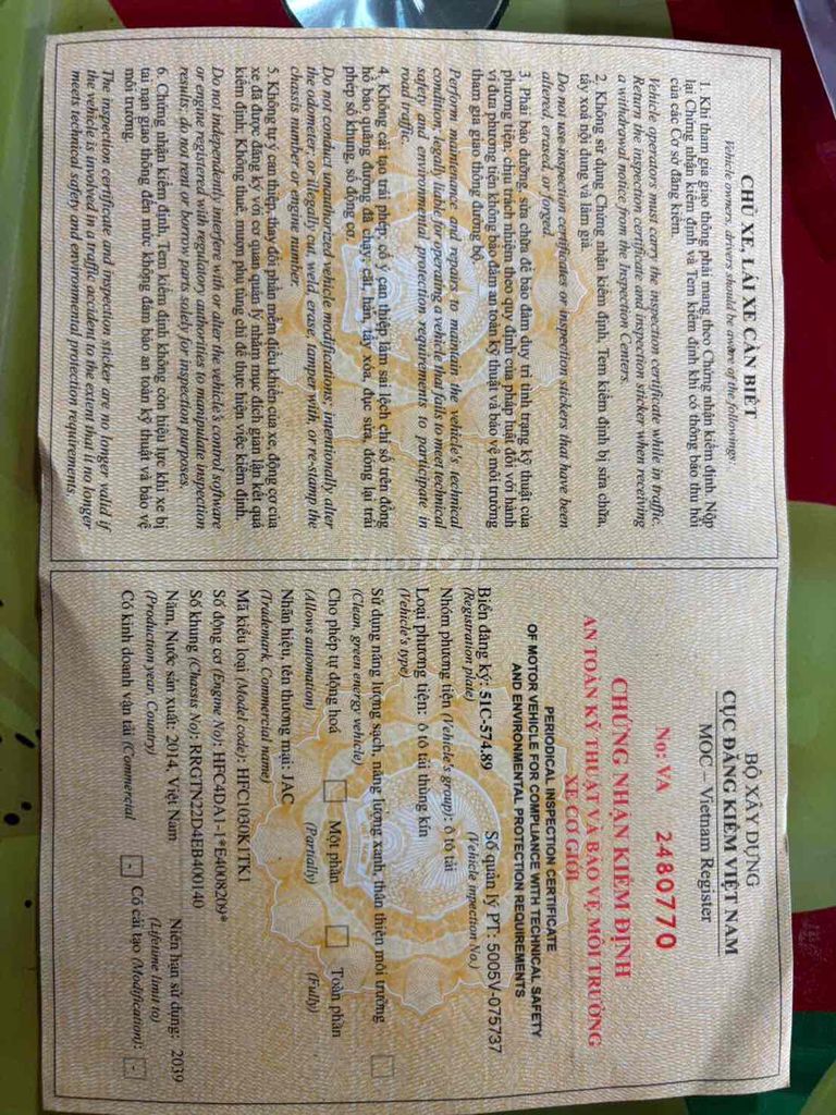 Jac 1,2t đời 2014 thùng kín 3,8*1,8*1,8 mlanh. Mua bán Xe tải, xe ben tại Huyện Bình Chánh Tp Hồ Chí Minh được đăng bởi Vi hình 5