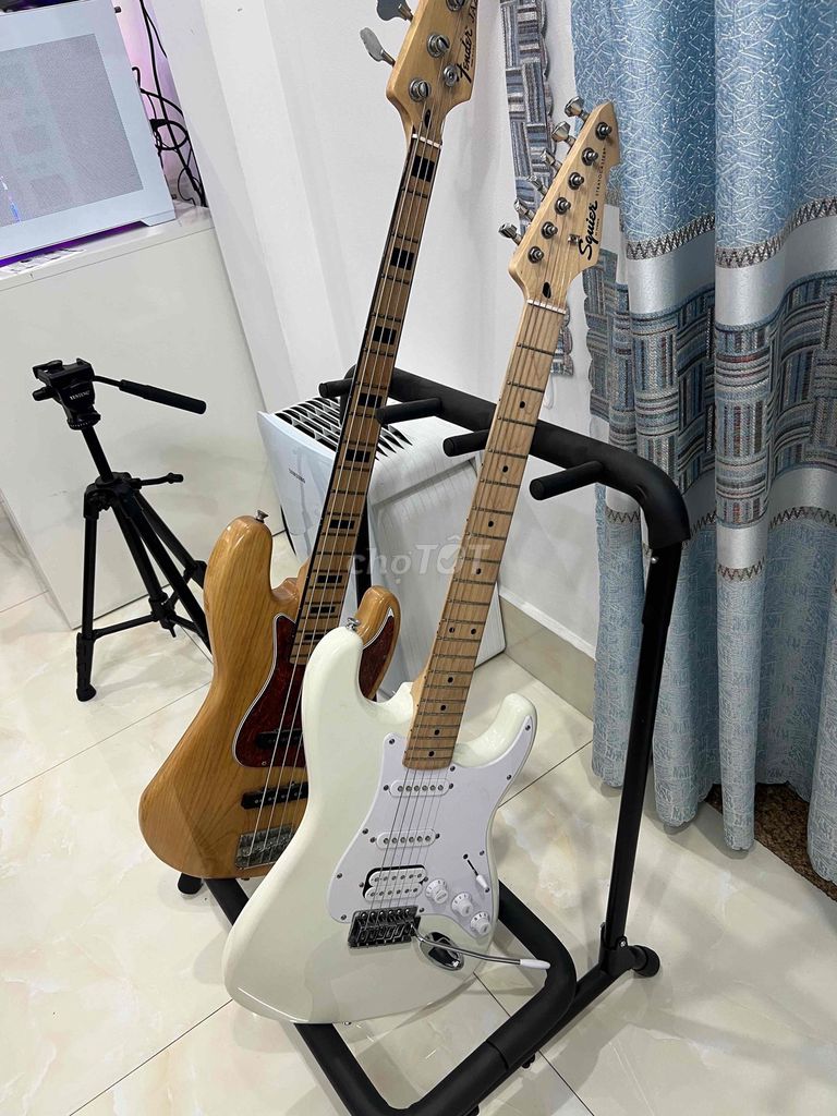 Đàn guitar điện Squier Sonic Kem Mới. Mua bán Nhạc cụ tại Quận Ninh Kiều Cần Thơ được đăng bởi Lê Bách Thiên hình 1