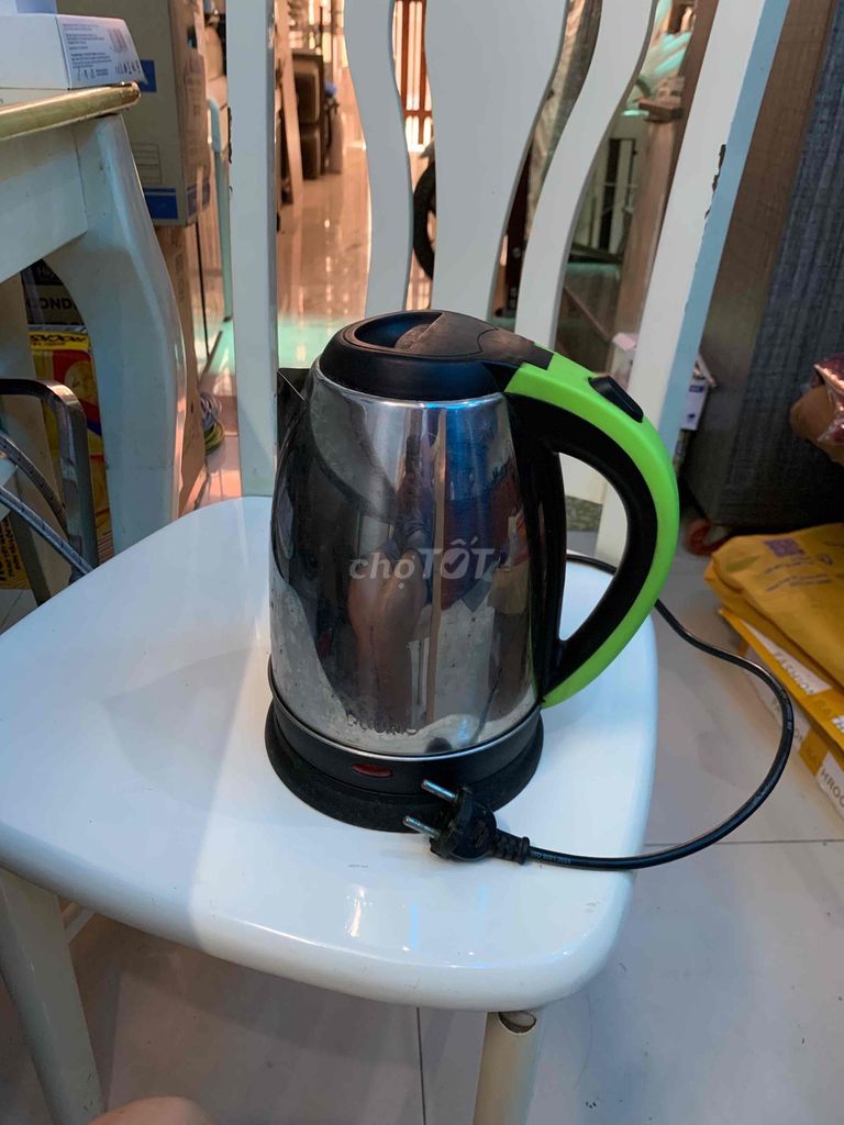 Ấm siêu tốc Inox Bạc Đã dùng. Mua bán Bếp, lò, đồ điện nhà bếp tại Quận Gò Vấp Tp Hồ Chí Minh được đăng bởi Trang Huỳnh hình 1