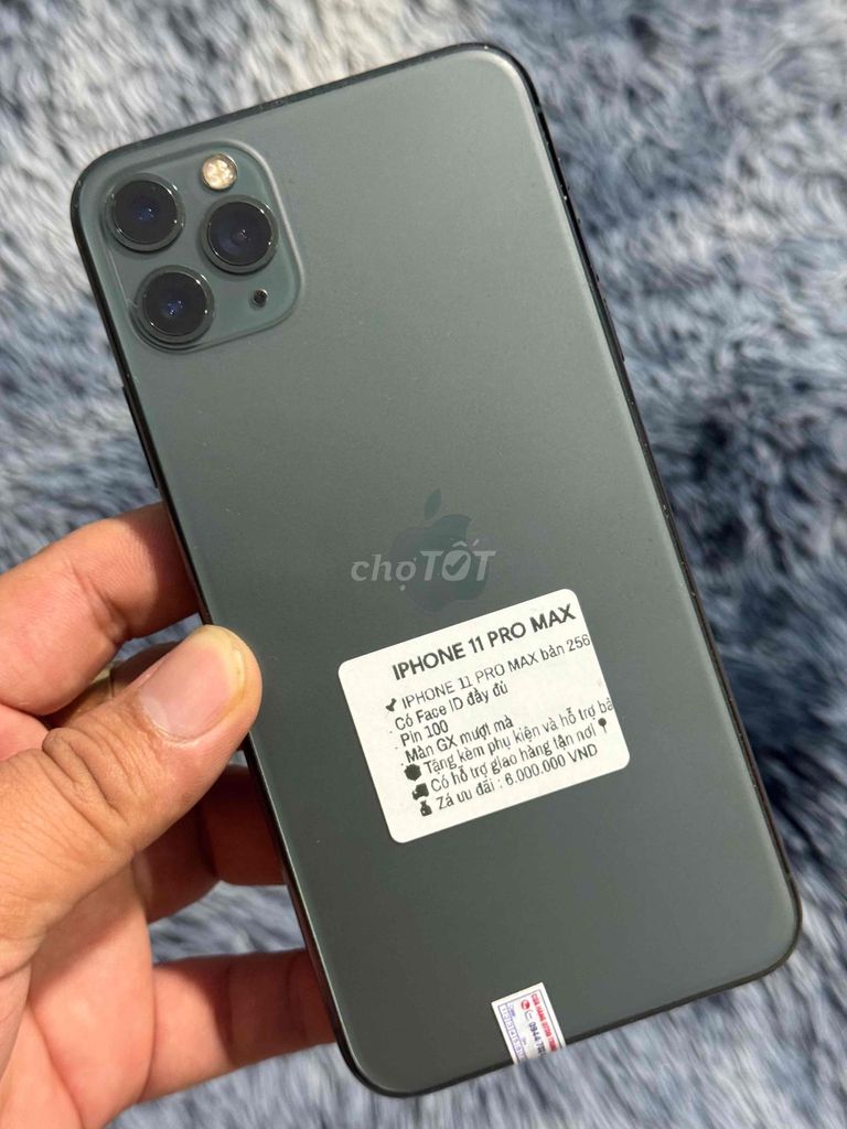 IPHONE 11 PRO MAX bản 256GB đẹp keng. Mua bán Điện thoại tại Huyện Trảng Bom Đồng Nai được đăng bởi Hồ Trung Hiếu hình 1