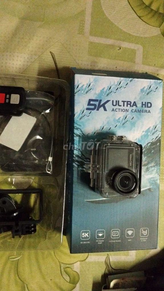 Camera hành trình 5K Ultra HD 128GB Xám. Mua bán Máy ảnh, Máy quay tại Quận 3 Tp Hồ Chí Minh được đăng bởi bambi hình 1