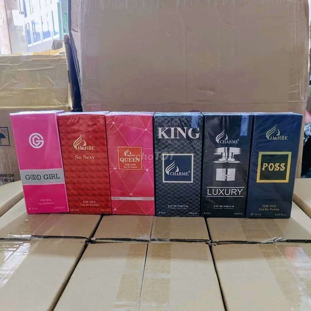 NƯỚC HOA CHARME 20ML KING QUEEN GOOD GIRL BOSS LUX