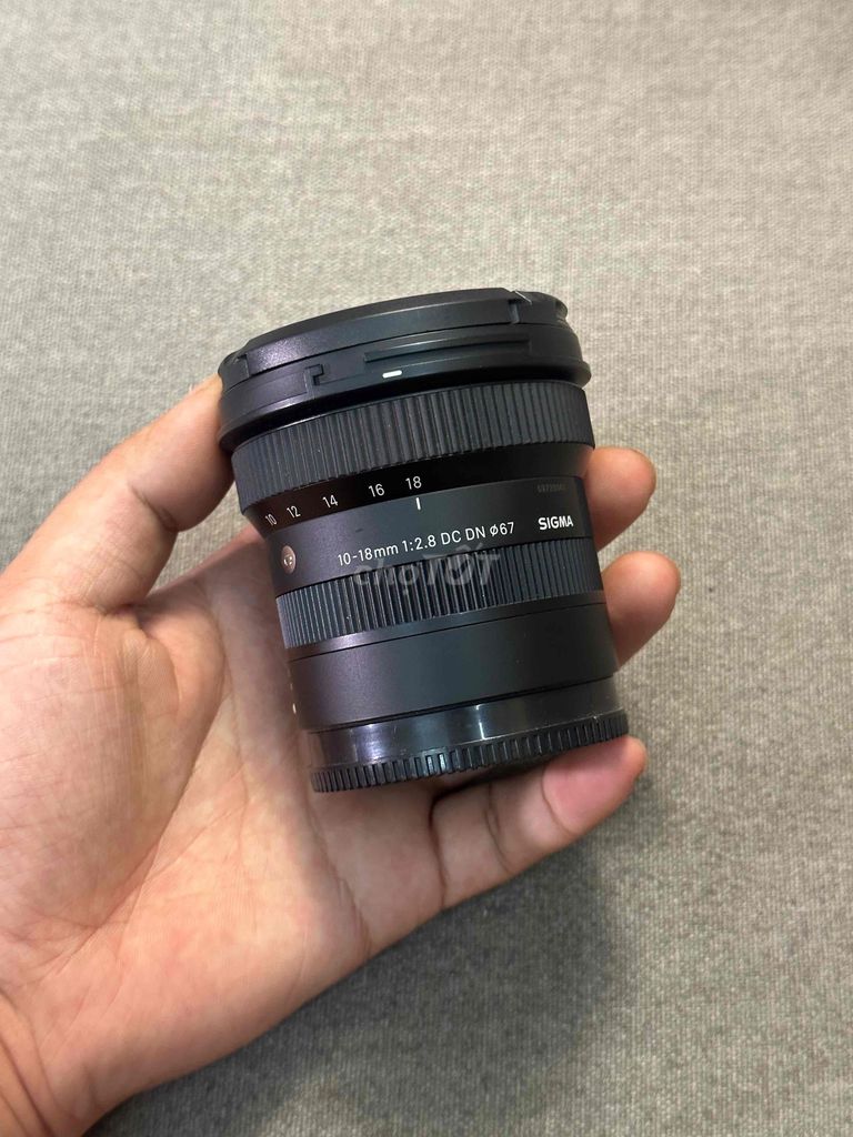 Ống kính Sigma 10-18mm F2.8 DC DN Sony E. Mua bán Máy ảnh, Máy quay tại Quận Hải Châu Đà Nẵng được đăng bởi Tiến Đạt hình 1