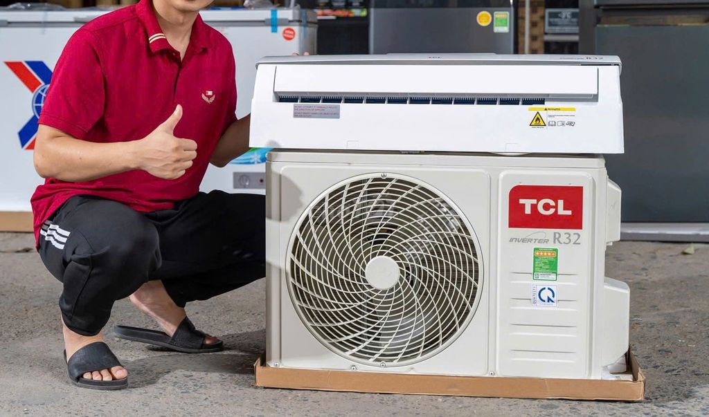 Máy lạnh TCL 1.5HP Inverter/ MỚI- GÓP TẠI NHÀ. Mua bán Máy lạnh, điều hoà tại Thành phố Thủ Dầu Một Bình Dương được đăng bởi NHƯ ĐIỆN MÁY TRẢ GÓP LÊ TRIỀU hình 1