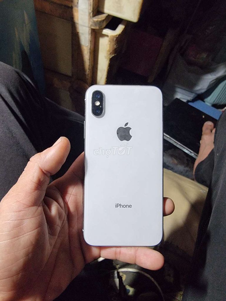 Apple iPhone X 64GB Trắng Đã sử dụng. Mua bán Điện thoại tại Quận Bình Thạnh Tp Hồ Chí Minh được đăng bởi tùng  hình 1