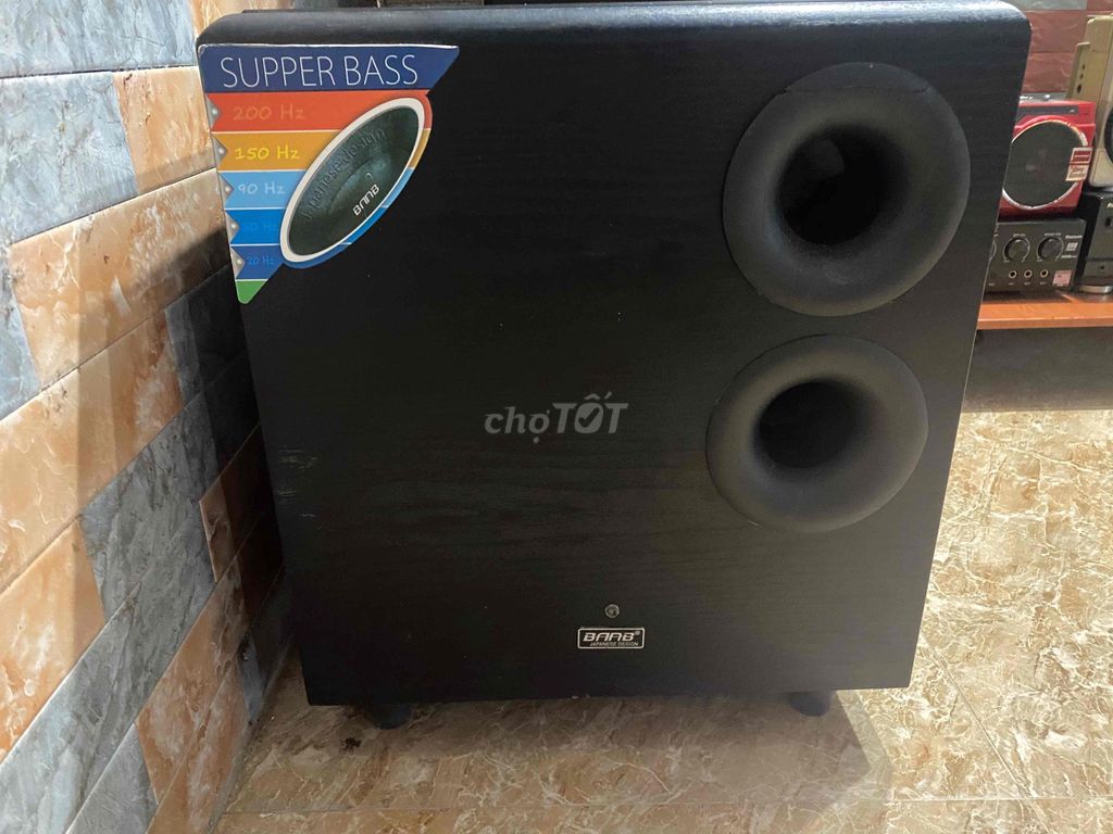 Loa siêu trầm BANB NS300W Đen. Mua bán Tivi, Âm thanh tại Huyện Quỳnh Phụ Thái Bình được đăng bởi pham Doanh hình 1