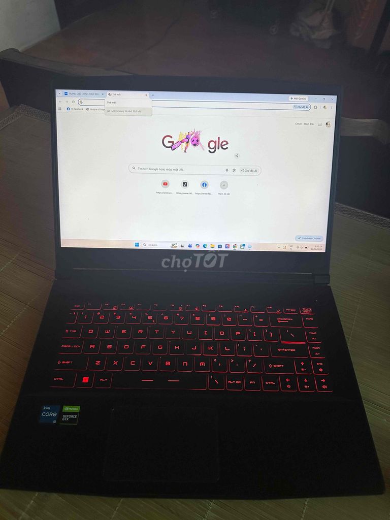 MSI GF63 Thin 11SC i5-11400H GTX 1650 8GB/512. Mua bán Laptop tại Huyện Chương Mỹ Hà Nội được đăng bởi Lê Văn Quý hình 1