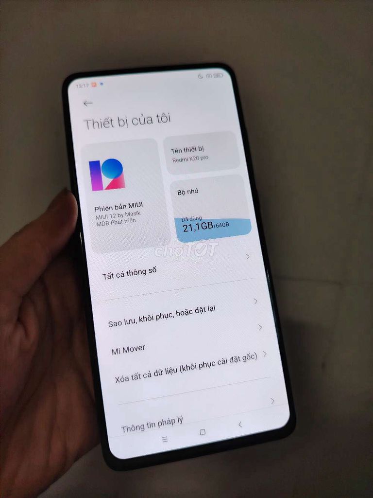Redmi k20 pro ram 6/64. Mua bán Điện thoại tại Quận 12 Tp Hồ Chí Minh được đăng bởi An An hình 2