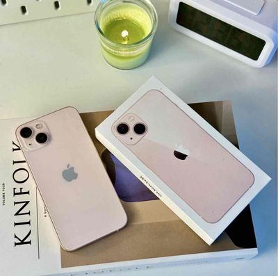 iPhone 13 128G Hồng FULLBOX 99% BH APPLE 02/2025