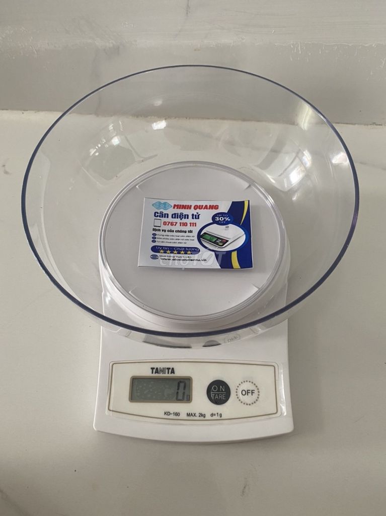 Cân điện tử Tanita KD-160 2kg Trắng. Mua bán Dụng cụ nhà bếp tại Thành phố Buôn Ma Thuột Đắk Lắk được đăng bởi CÂN MINH QUANG hình 1