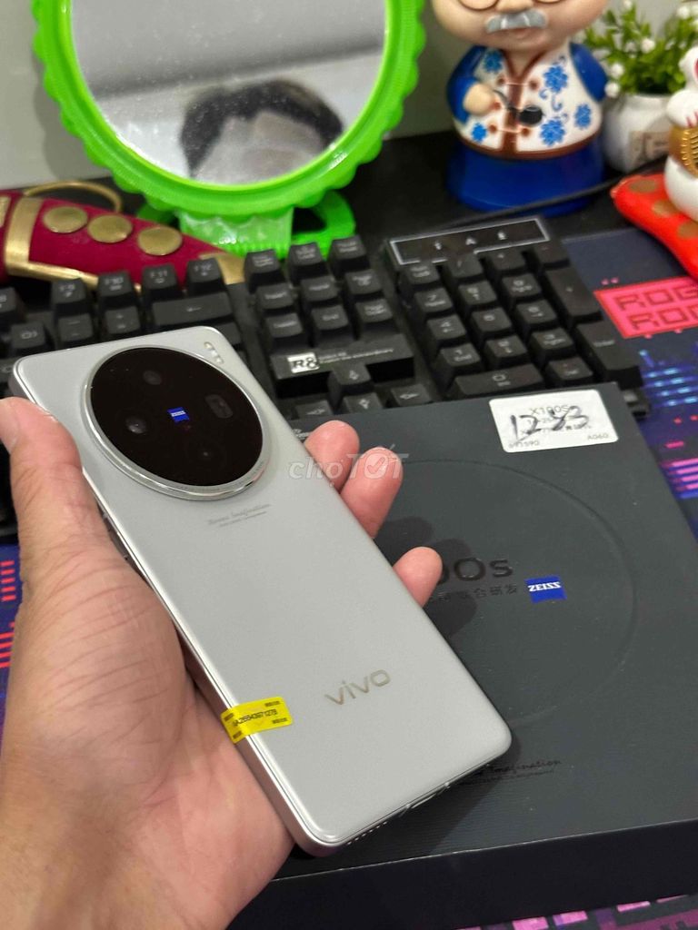 Vivo X100s 16GB/256GB Bạc fullboxx đẹp keng. Mua bán Điện thoại tại Huyện Chơn Thành Bình Phước được đăng bởi Hoàng hải hình 1